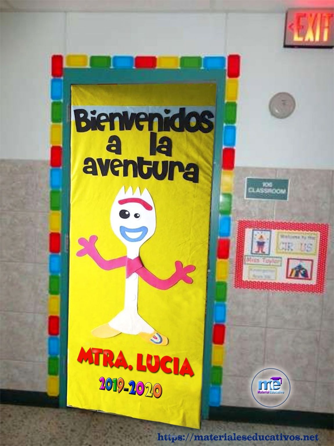 40 Mejores Puertas Decoradas De Bienvenida Materiales Didacticos