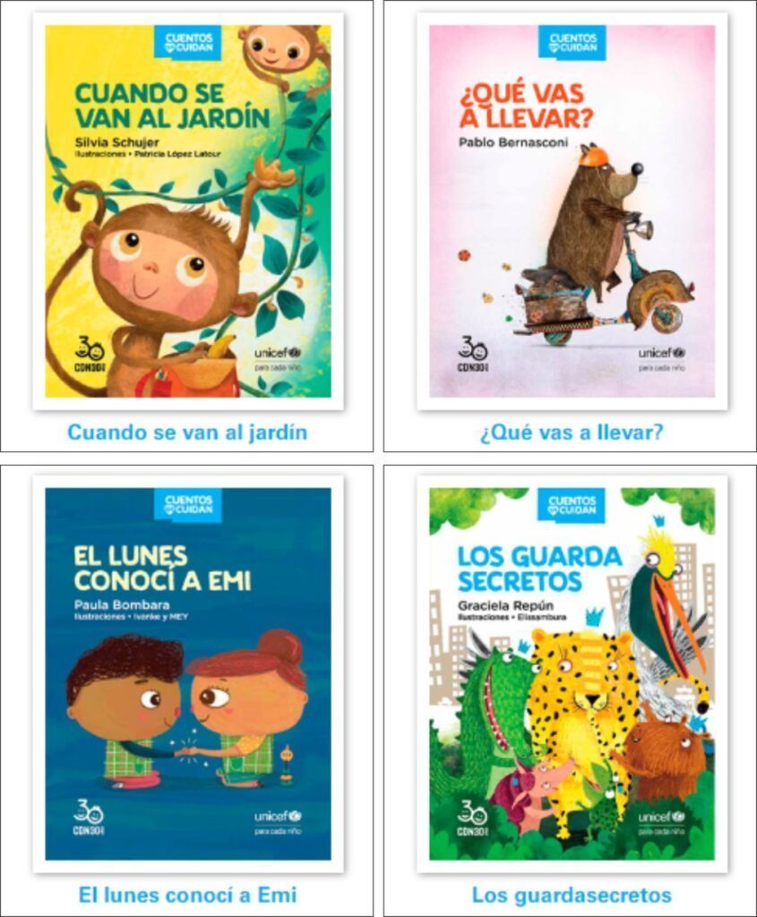 libros de cuentos UNICEF 
