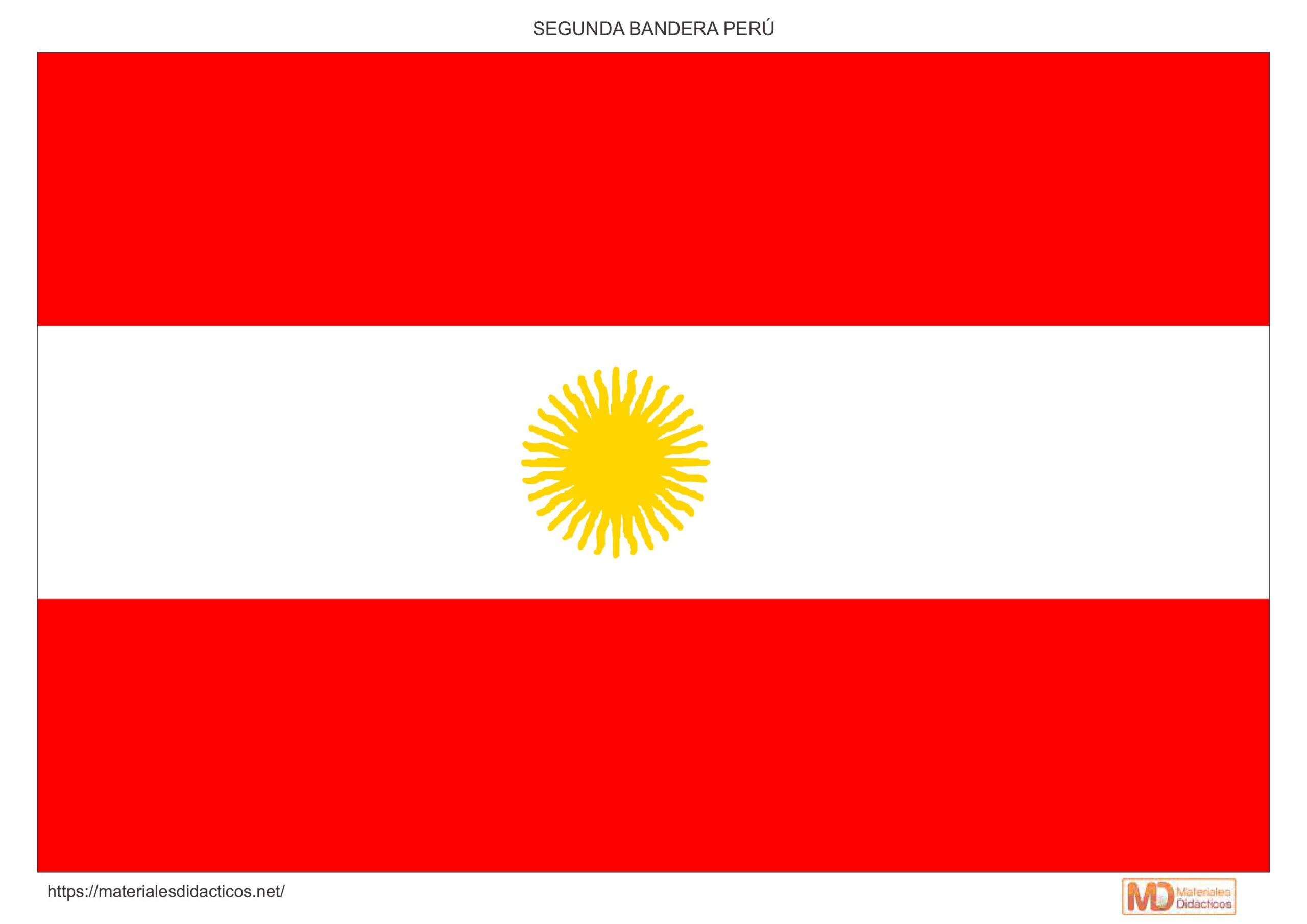 SEGUNDA BANDERA DEL PERU