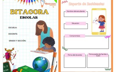 Bitacora Escolar de actividades diarias