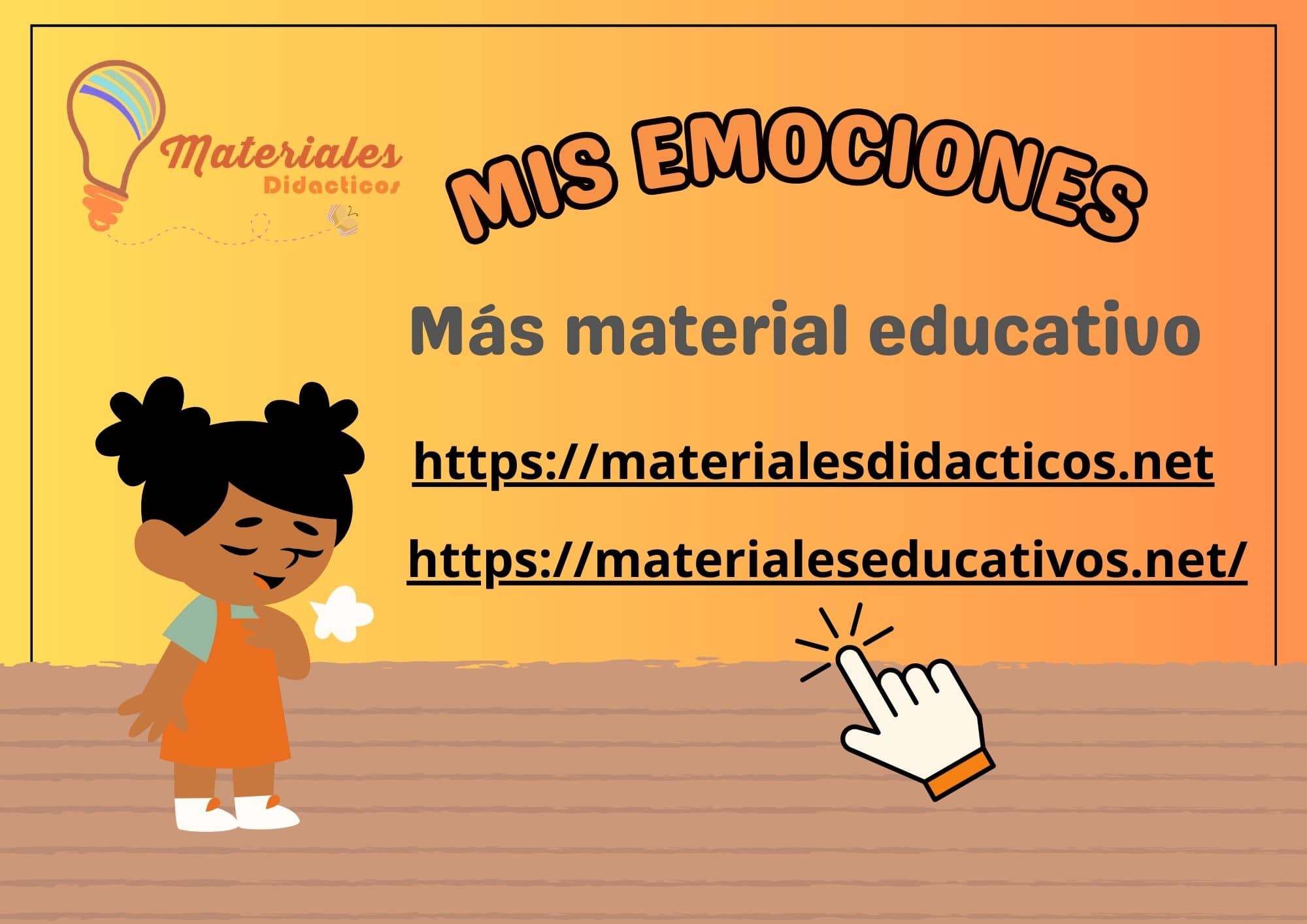 Fichas De Emociones Para Preescolar Materiales Didacticos