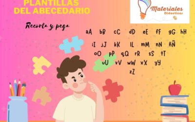 Plantillas del Abecedario para Recortar y Pegar