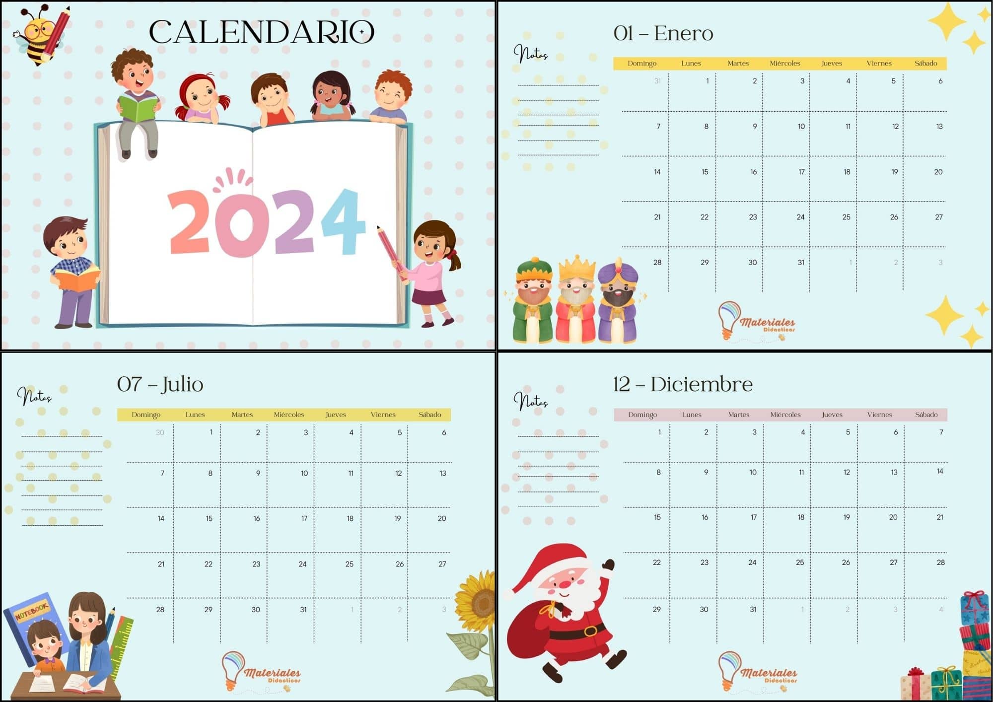 calendario anual 2024