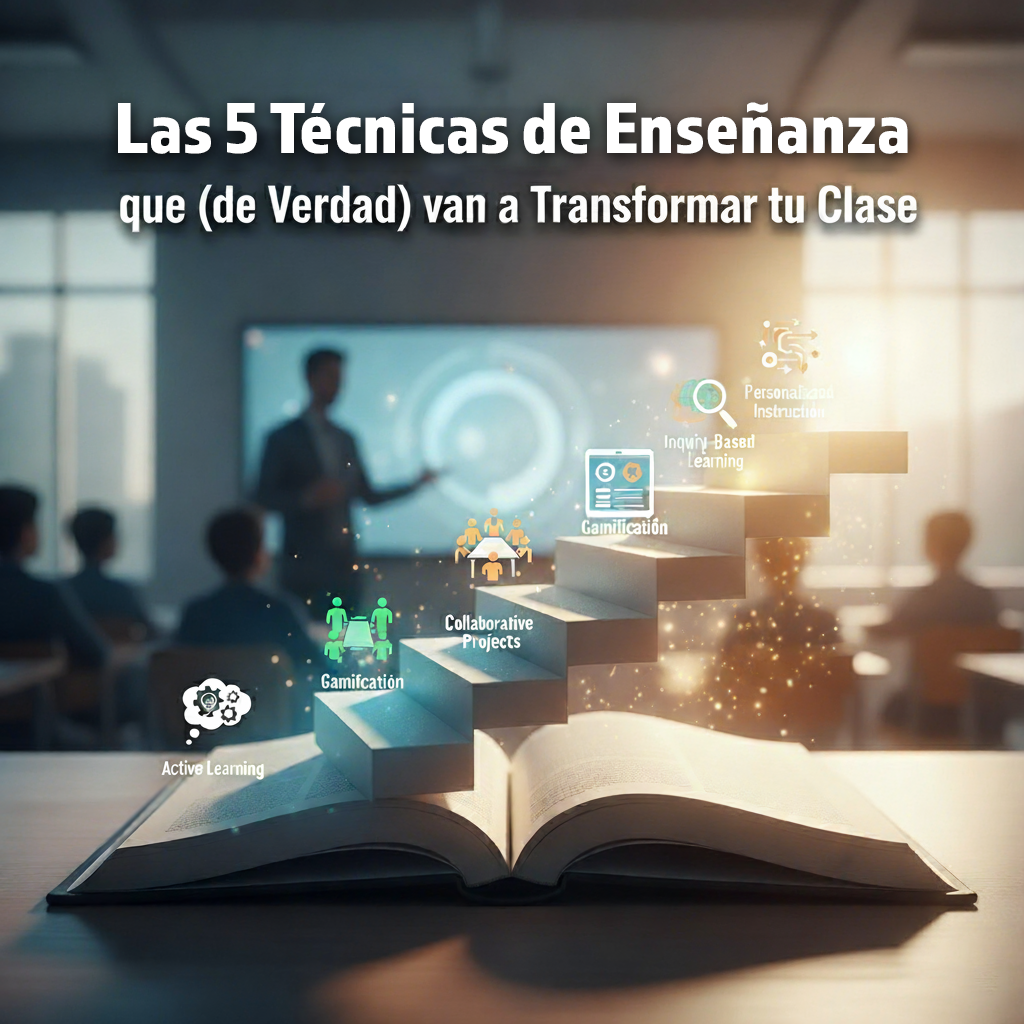 Las 5 Técnicas de Enseñanza que (de Verdad) van a Transformar tu Clase